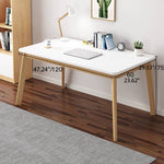 Solid Wood Table in Elegant White Finish - Perfect for Any Modern Home fxjc-920