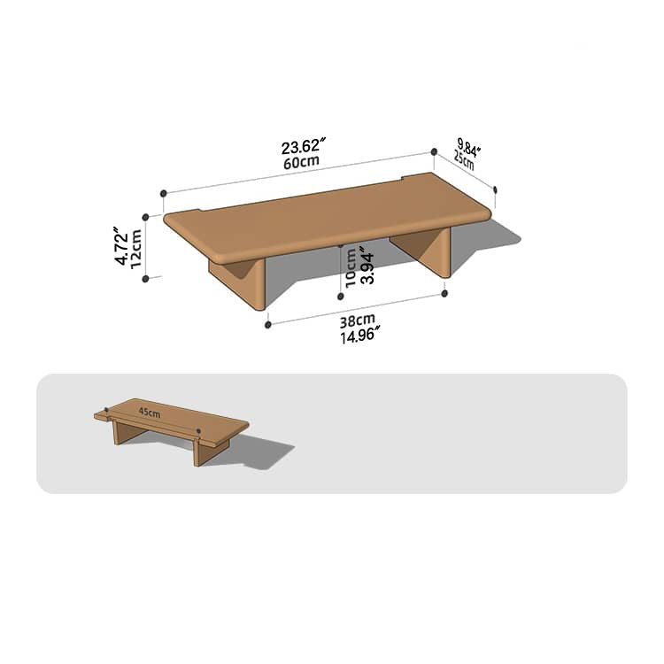 Elegant Storage Rack - Natural Wood Finish in Brown, Red Oak, Cherry, and Black Walnut hykmq-770