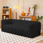 Luxurious Multi-Color Sofas - Off White, Gray, Light Green, Blue & Black | Premium Faux Lambswool & Cotton Techno Fabric jy-112