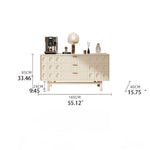 Sleek Modern Cabinet with Ash Wood and Ceramic Top - Perfect for Contemporary Interiors fmsjj-4213