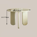 Modern Round Dining Table with Elegant Gloss Finish for Stylish Spaces hsj-2249