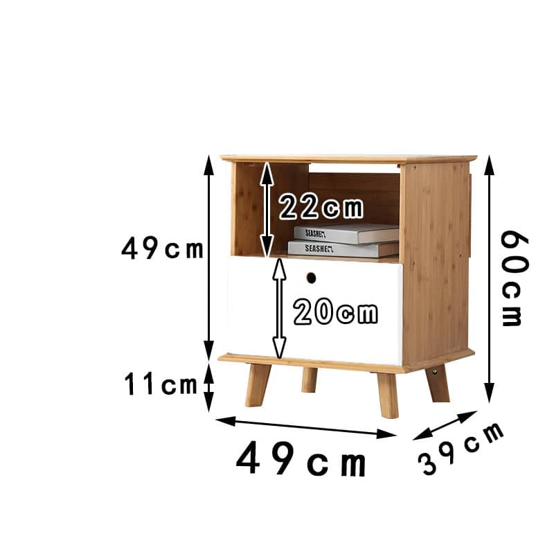 [幅160～170cm]テレビ台 ナチュラル ホワイト 天然木使用 竹製 北欧 hsl-83-1