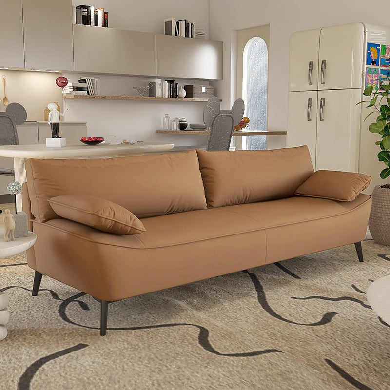 Modern Scratch-Resistant Fabric Sofa - Black, White, Brown, Green, Gray with Durable Wood Particle Board Frame fsmy-403