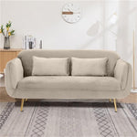 Vibrant Multi-Color Sofa Collection: Emerald Blue, Grass Green, Brick Red & Mint Wood with Techno Fabric qm-3