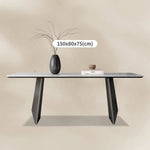 Elegant Multi-Layer Sintered Stone Table with Oak Wood Finish hagst-562