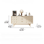 Sleek Modern Cabinet with Ash Wood and Ceramic Top - Perfect for Contemporary Interiors fmsjj-4213