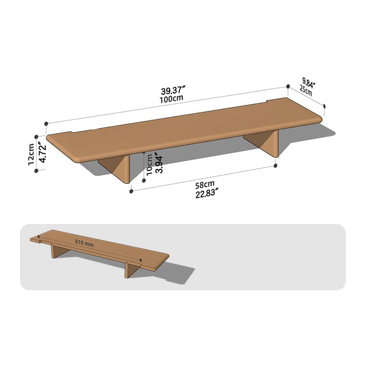 Elegant Storage Rack - Natural Wood Finish in Brown, Red Oak, Cherry, and Black Walnut hykmq-770