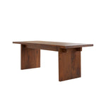 Elegant Walnut Wood Dining Table - Perfect for Modern Homes hty-2062