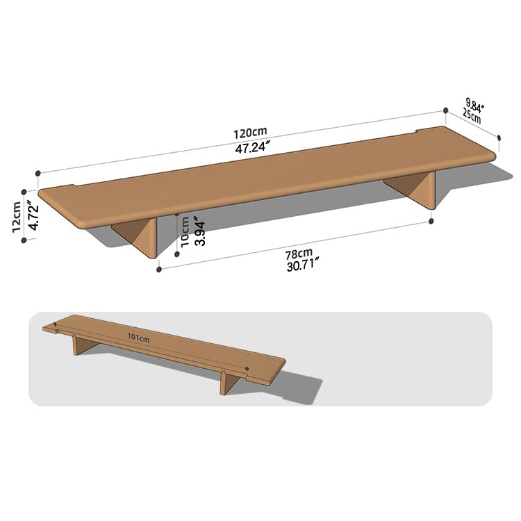 Elegant Storage Rack - Natural Wood Finish in Brown, Red Oak, Cherry, and Black Walnut hykmq-770