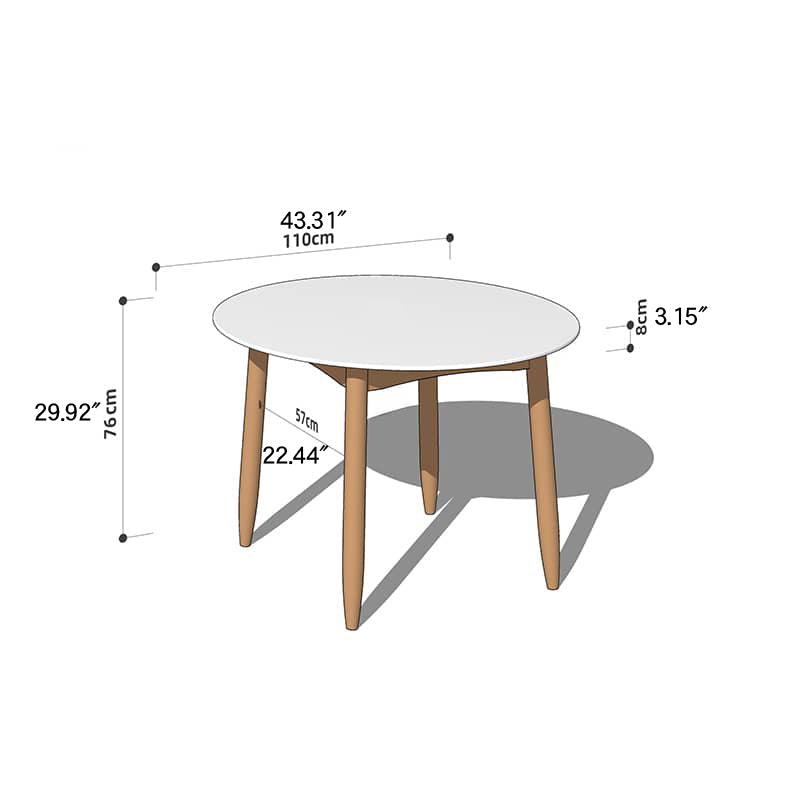 Elegant Black Natural Wood Table with White Marble, Cherry Wood, & Red Oak Options hykmq-788