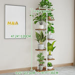 Vertical Indoor Plant Stand with Multiple Tiers for Home and Office Decoration hsen-2036