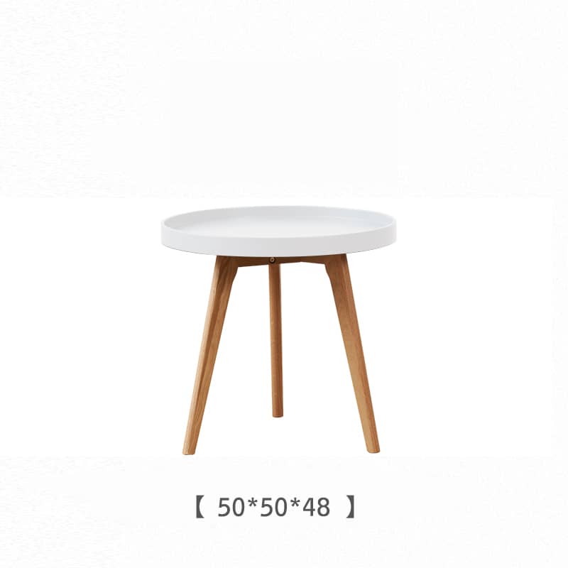 [幅60cm]センターテーブル ローテーブル 可愛い 円形 MDF集成材 北欧 yw-180