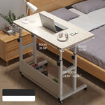 Natural Wood Color Multi-Layer Board - Stylish Table with White and Black Accents fxjc-508