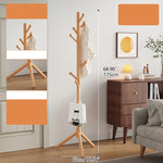 Stylish Multi-Color Wooden Coat Hangers - Brown, Green, Gray, Blue & Natural Beech fxjc-512