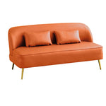 Modern Multi-Color Sofa: Gray, Yellow, Off-White, Dark Green, Orange - Premium Techno Fabric & Cotton, Wood Frame qm-13