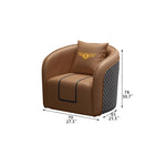 Modern Solid Wood Sofa with Luxurious Synthetic Leather Upholstery for Elegant Living Rooms hyq-4417