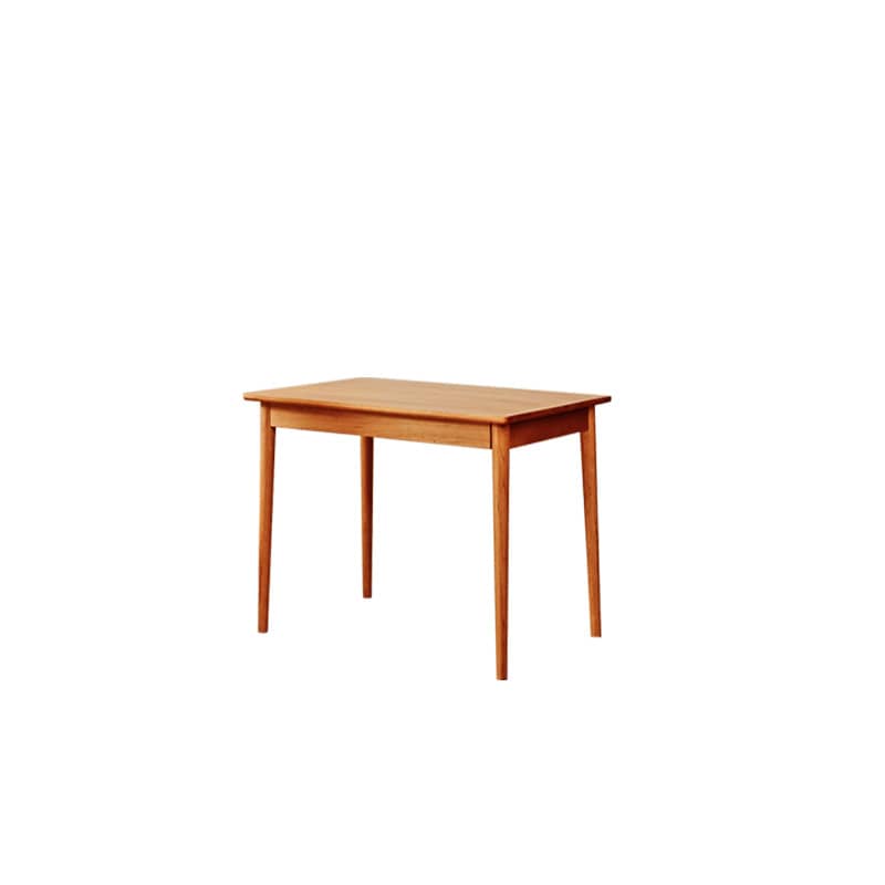 [幅80～140cm] テーブル 伸縮式 チェリー材 オーク 北欧 コンパクト fyg-654