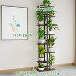 Vertical Indoor Plant Stand with Multiple Tiers for Home and Office Decoration hsen-2036