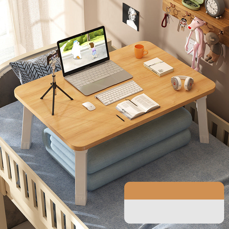 [幅60～80cm]簡易テーブル 折り畳み ベッド上使用 化粧板 fxjc-509