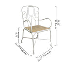 Premium Cedar Wood Chair - Elegant & Durable Seating Solution fczym-2311