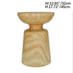 Solid Pine Wood Tea Table Set - Elegant Modern Design for Your Living Room fsdb-2262