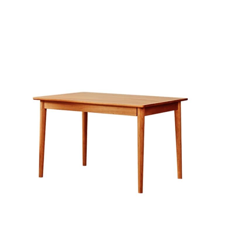 [幅80～140cm] テーブル 伸縮式 チェリー材 オーク 北欧 コンパクト fyg-654