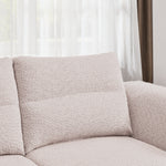 Convertible Futon Sofa Bed, Comfy Loveseat Sleeper Sofa with Adjustable Armrest, Strengthen Wood, Thick Padded Cushion, Small 2 Seater Couch for Living Room, Bedroom, Pink W487P180472-djyc