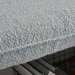 Bedroom storage stool, linen fabric storage stool, large storage space,44.48 inches, can be used for bed end, living room, entrance-GREY W487P186351-djyc