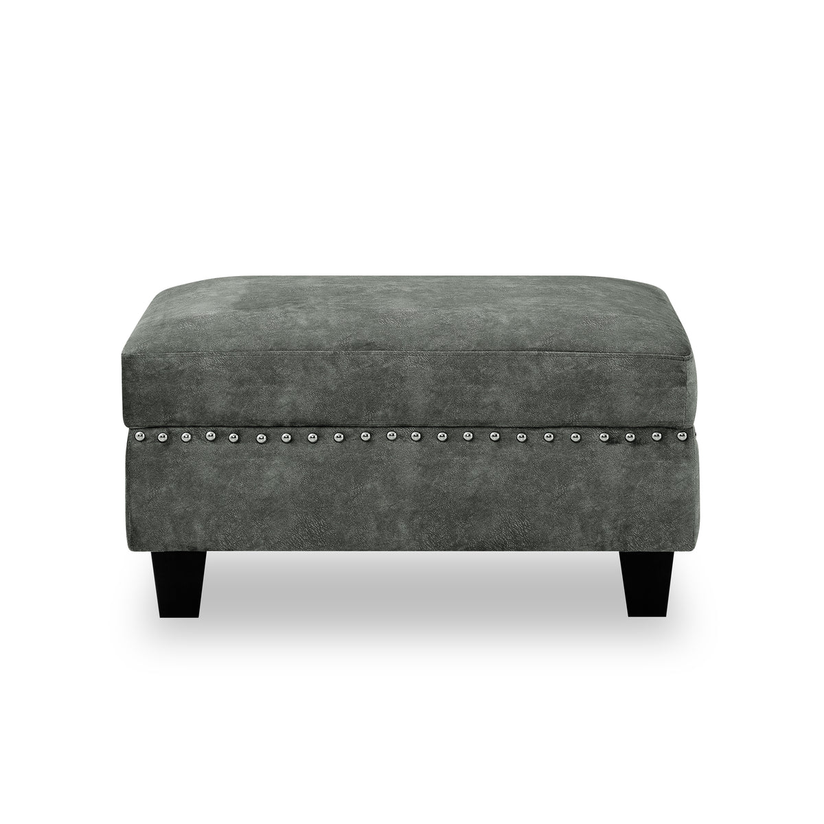 Sectional 3-Seaters Sofa ,Double-sided multi-functional footstool, storage mat , Non-slip leg, two pillows, Velvet, Light grey W487S00237-djyc