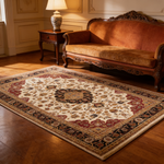 Classic GC_VIN5001 Cream 7 ft. 10 in. x 10 ft. 3 in. Area Rug-B186P452231 - 场景图
