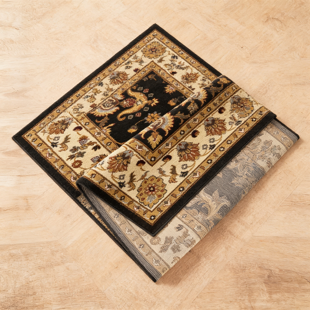 Classic GC_VIN5007 Black 2 ft. x 3 ft. Area Rug-B186P452258 - 细节图