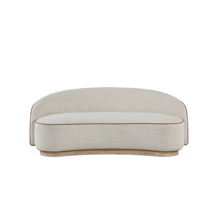 Tight Back Sofa with a Plithe Wood Base-B2699P481667