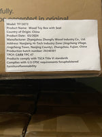 Kids Toy Box Chest, White Rubber Wood Toy Box for Boys Girls, Large Storage Cabinet with Cushion Seat Bench/Flip-Top Lid/Safety Hinge, Toy Storage Organizer Trunk for Nursery, Playroom W808P166755-djyc