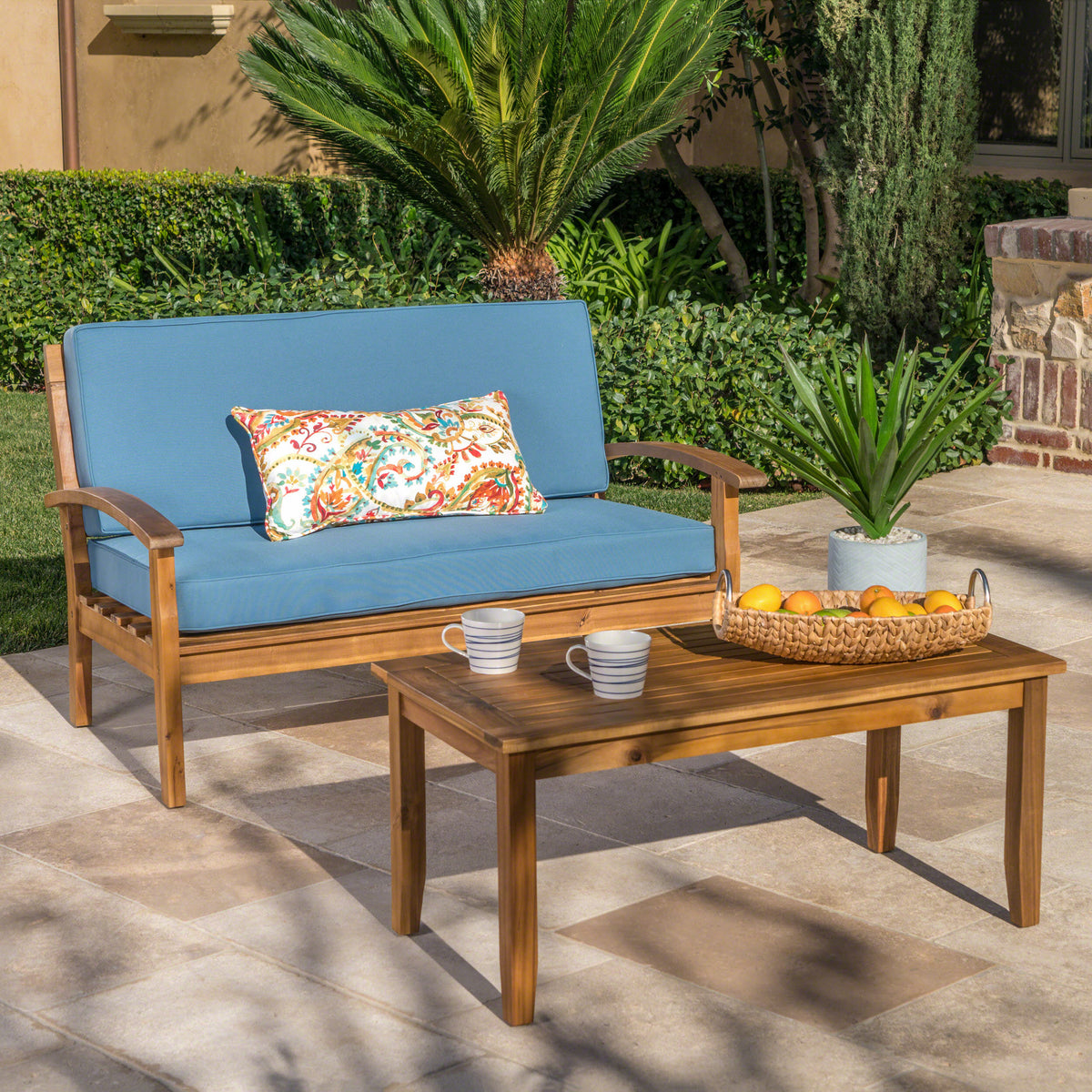 PEYTON LOVE SEAT + COFFEE TABLE 57972.00SETBLU-djyc