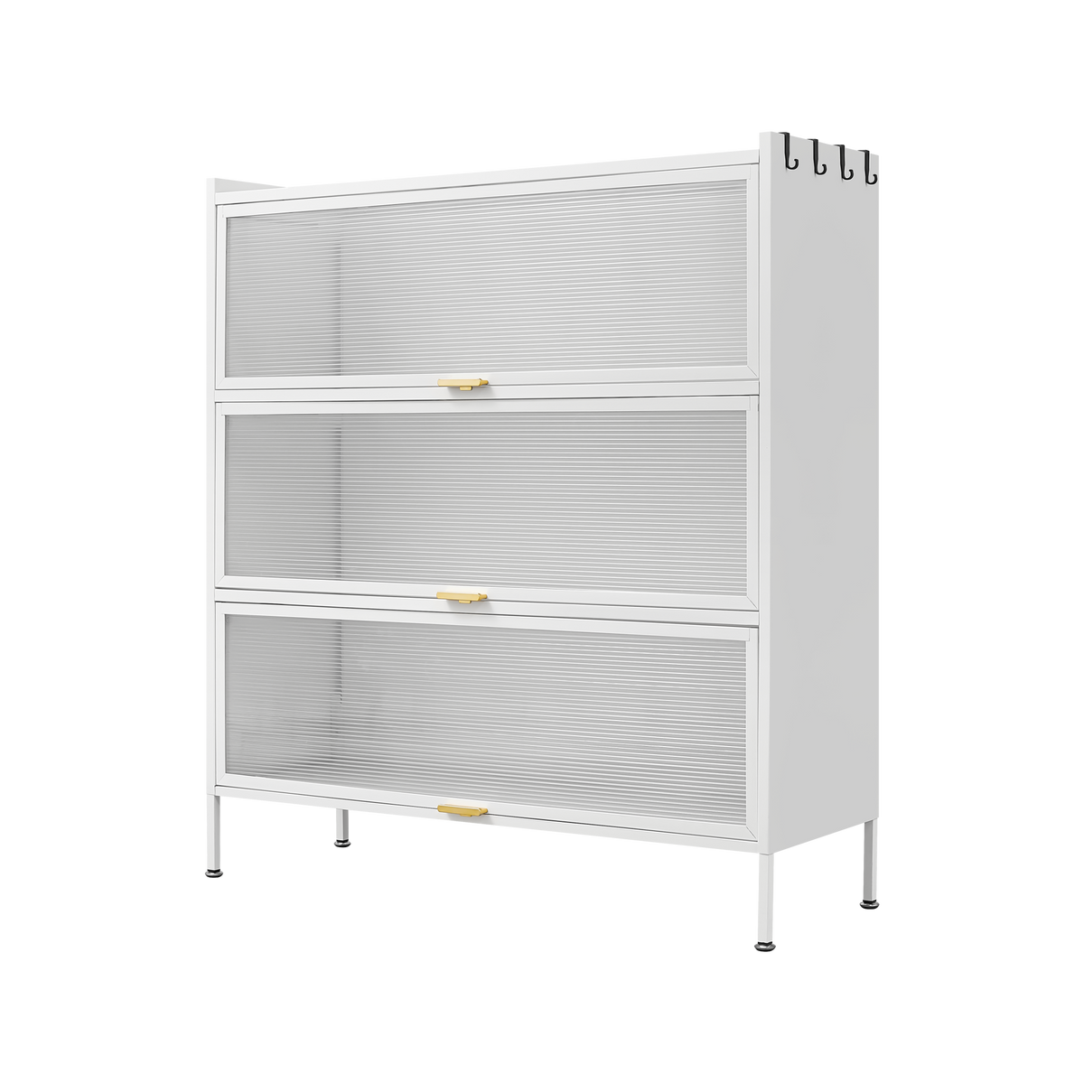 3 Tier Pantry Storage Cabinet Baker Racks for Kitchen with Storage Kitchen Pantry Storage Cabinet Microwave Rack Storage Rack W1247P179943-djyc