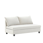 Modular Piece--Loveseat, Part of Sectional sofa,Chenille,Minimalist Style,2 Colors,Not for Separate Use N723P228103A-djyc