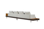 Luxury sofa/Fabric sofain Living Room Left and Right Interchangeable/four seat sofa/off-white W1793S00002-djyc
