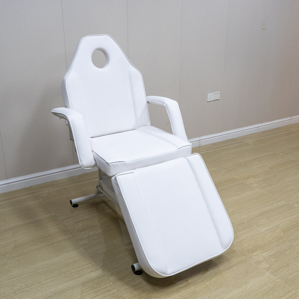 Tattoo Chair for Client, Facial Beds for Esthetician Adjustable 3-Section Lash Tattoo Bed, 72 Inches Facial Spa Chair Professional Tattoo Chair for Artist Beauty Massage Salon, White W1767P195861-djyc