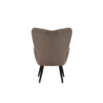 Modern Single Sofa Armchair with High Backrest Comfy Reading Chair for Small Spaces/Living Room/Bedroom/Apartment (COLOR:BROWN) W1669P175504-djyc