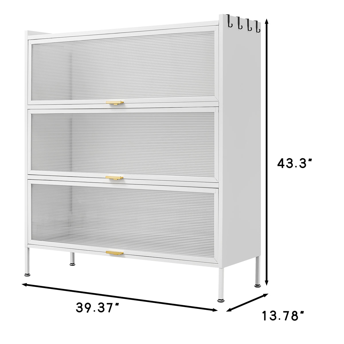 3 Tier Pantry Storage Cabinet Baker Racks for Kitchen with Storage Kitchen Pantry Storage Cabinet Microwave Rack Storage Rack W1247P179943-djyc