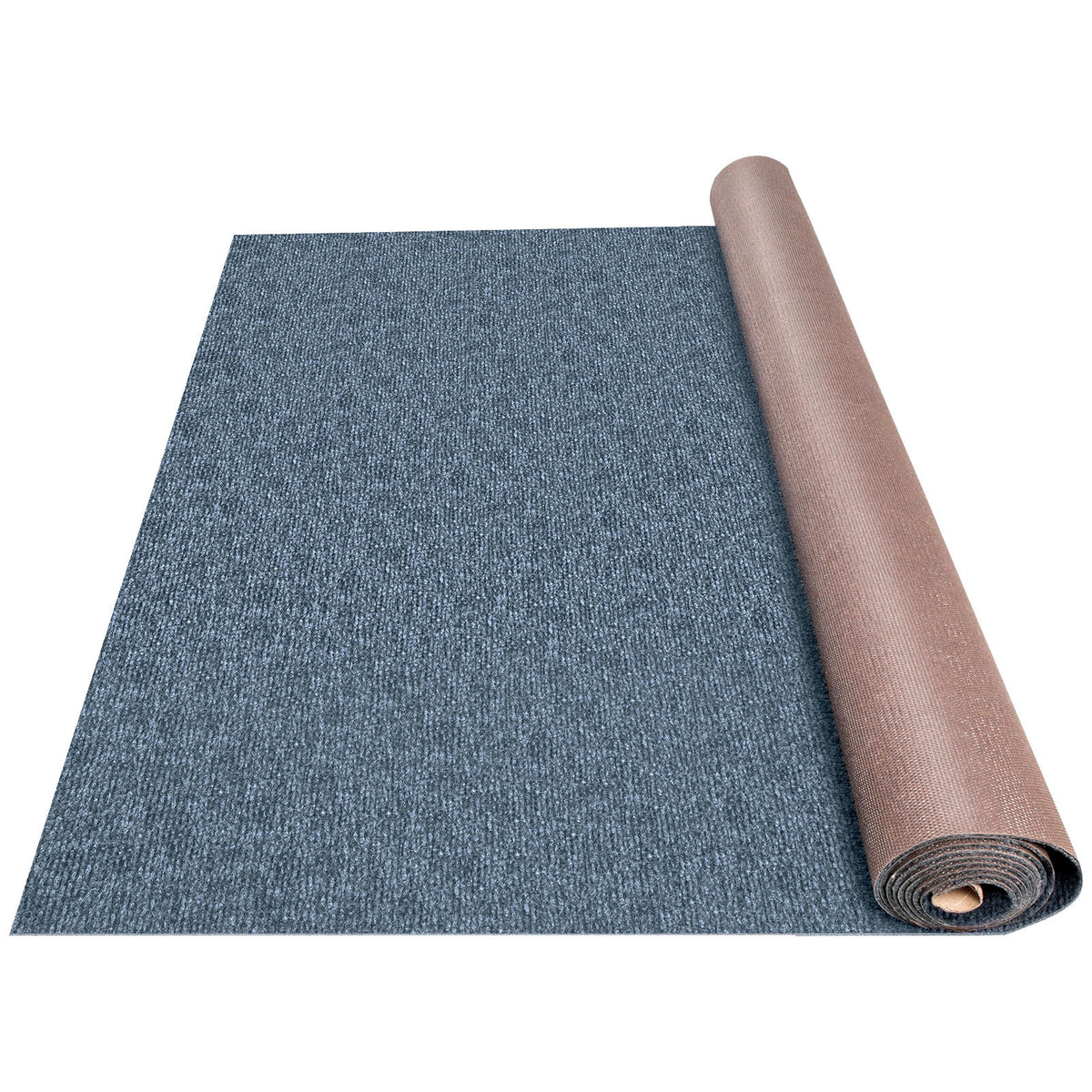 Gray Marine Carpet 6 ft x 29.5 ft, Boat Carpet Rugs, Indoor Outdoor Rugs for Patio Deck Anti-Slide TPR Water-Proof Back Outdoor Marine Carpeting Outdoor Carpet-T3342P459135