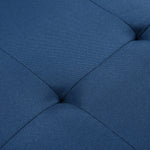 3-in-1 Convertible Futon Sofa Bed with Adjustable Backrest, Single Sofa Bed with Pull Out Sleeper, Convertible Futon Chair for Living Room, Side Bag and 1 Lumbar Pillow,Navy W1998121159-djyc