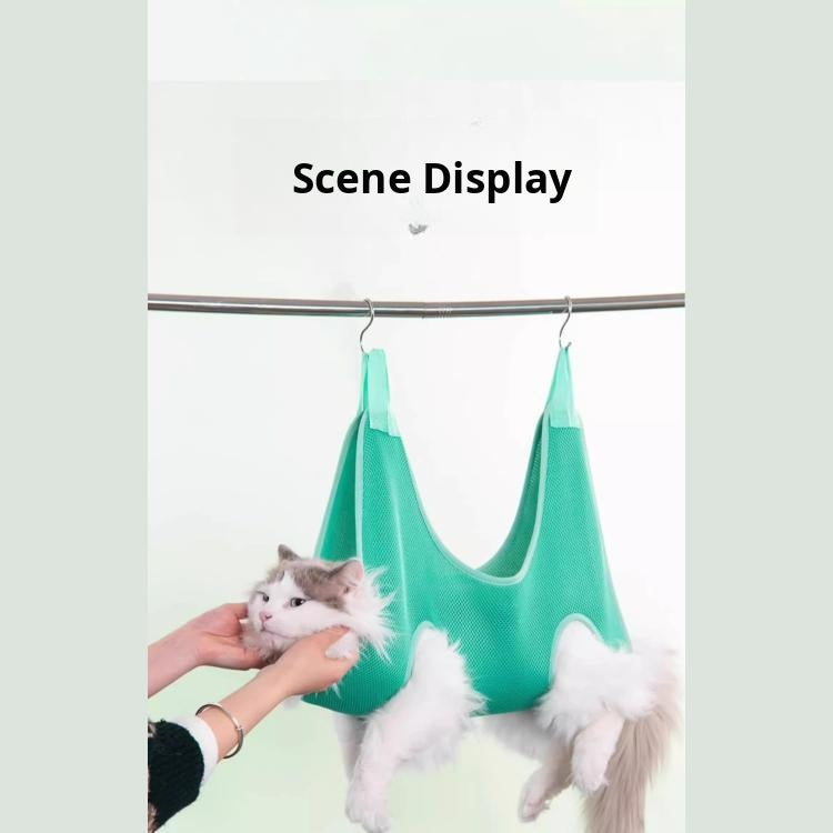 Pet Grooming Hammock for Dogs and Cats, Hanging Sling for Grooming, Nail Trimming, Bathing & Cleaning