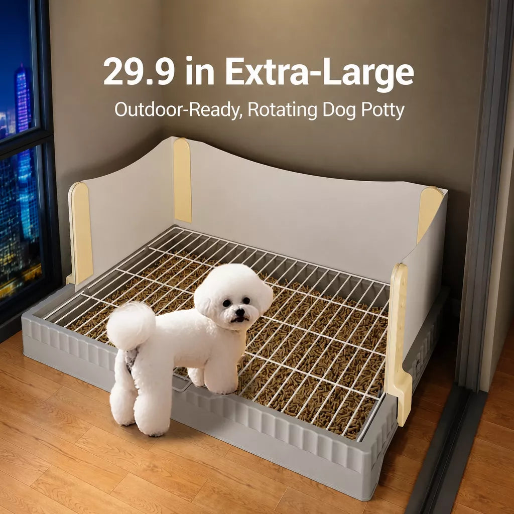 Plastic Dog Potty Tray for Home Potty Routines
