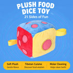 Treat-Hiding Dice Puzzle Toy for Dogs