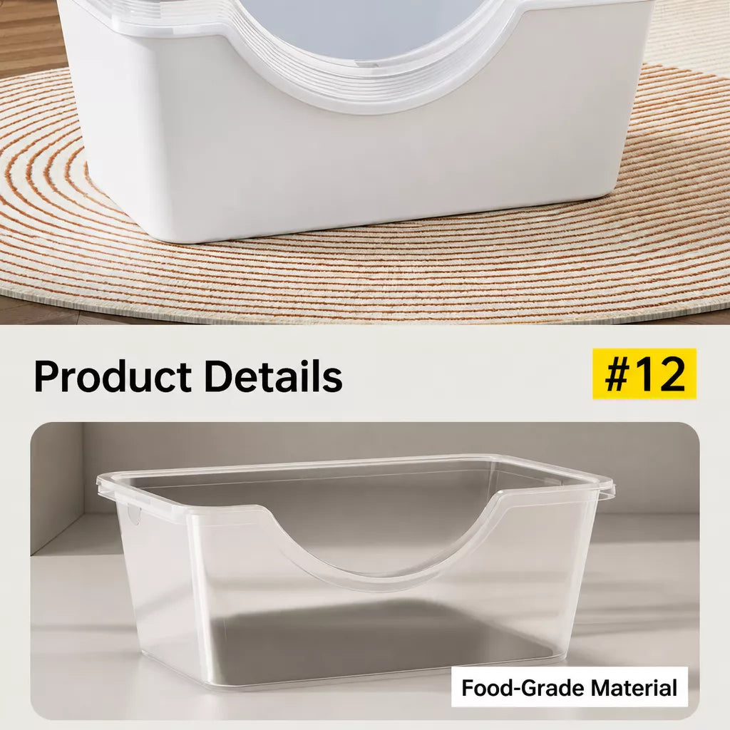 Disposable Replacement Liners for Cat Litter Boxes