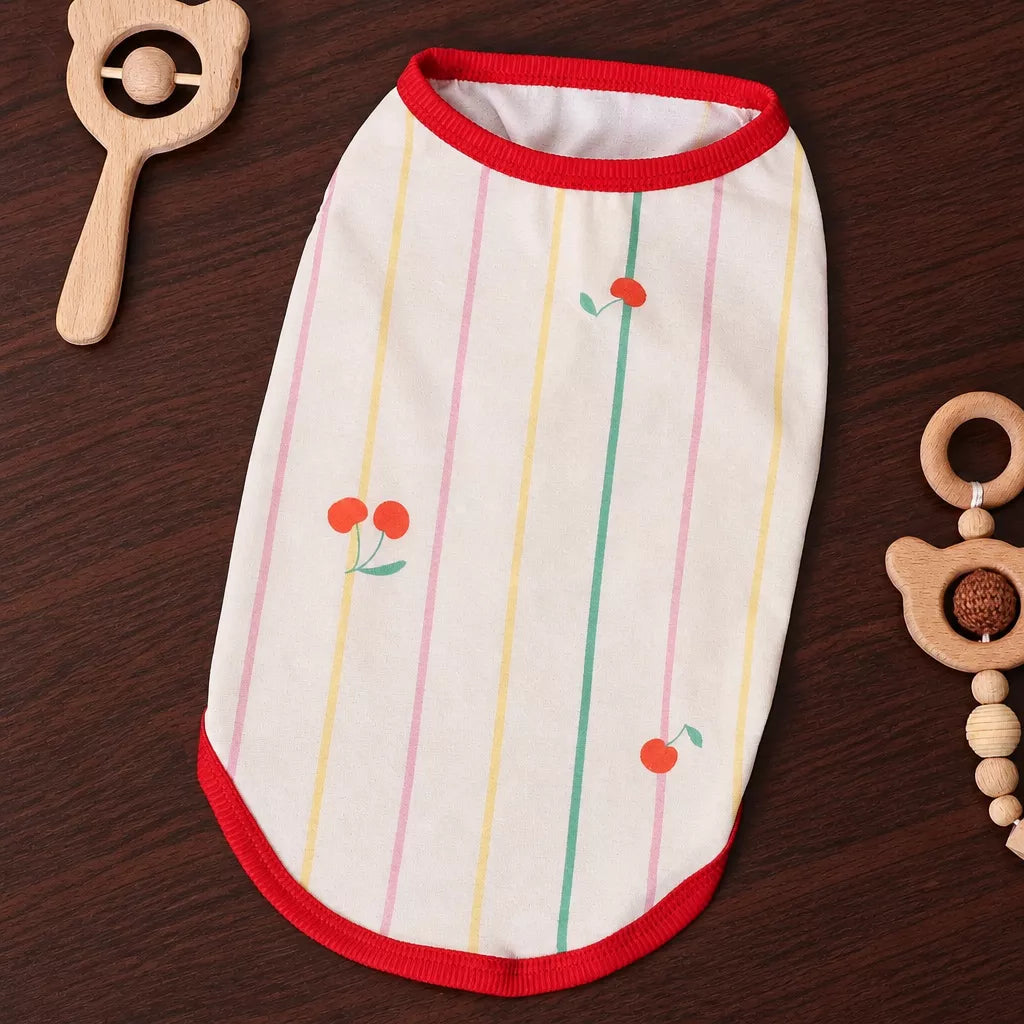 Lightweight Summer Pet Shirt for Small to Large Dogs and Cats