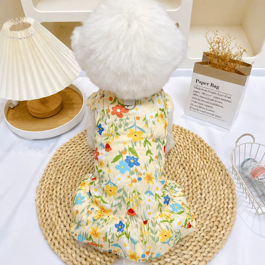 Mesh Pet Dress for Dogs and Cats