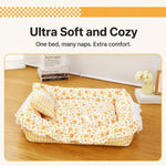 All-Season Pet Bed for Cats and Small to Medium Dogs