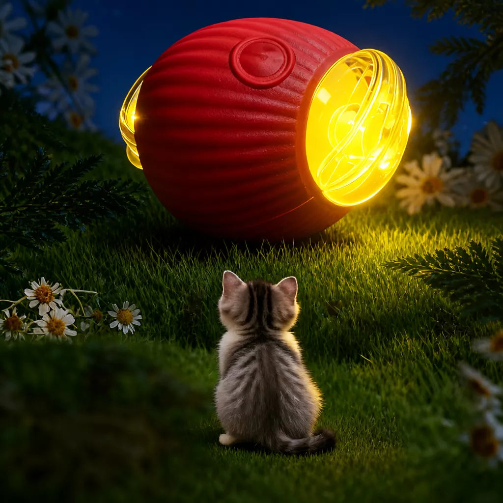 Automatic Interactive Rolling Cat Ball Toy